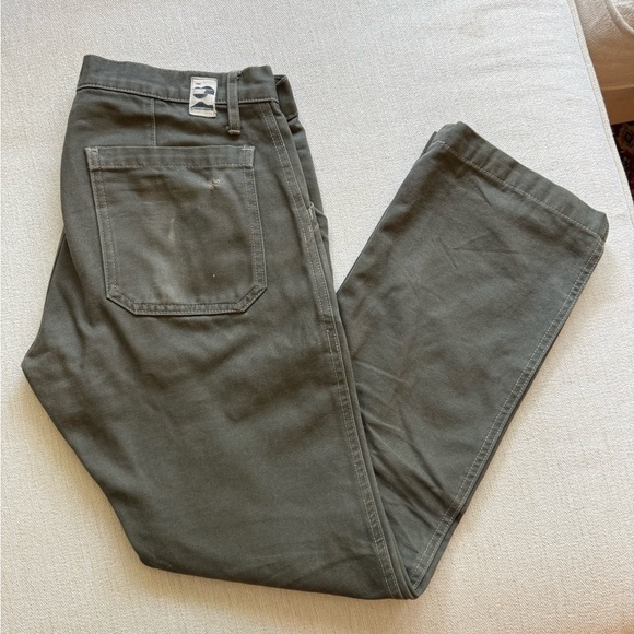 Men’s Canvas Seaweed & Gravel Pants - Picture 1 of 6